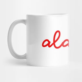 alatul - supreme red Mug